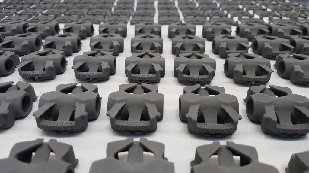 Titanium 3DPrinted pedals in production