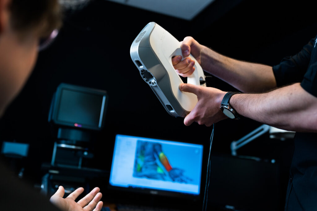 3D Scanning a hand